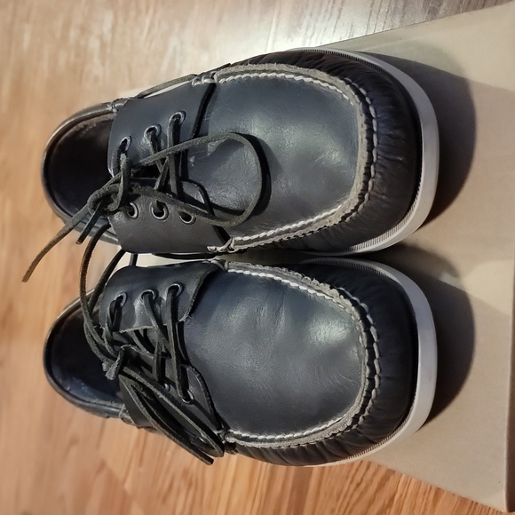 Mens Frye boat shoes gray size 9.5 - Picture 5 of 7